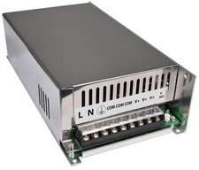 13.8v power supply switched