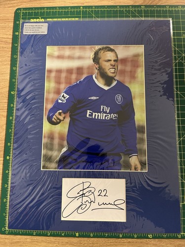 Eidur gudjohnsen signed photo - eidur,