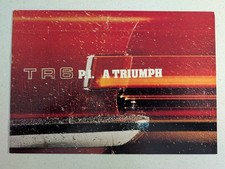 Triumph TR6 PI sales brochure T909/1.73/ENG