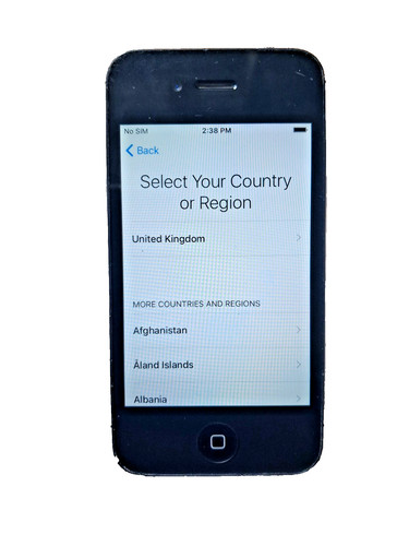 Apple iphone 16gb black - 4s,