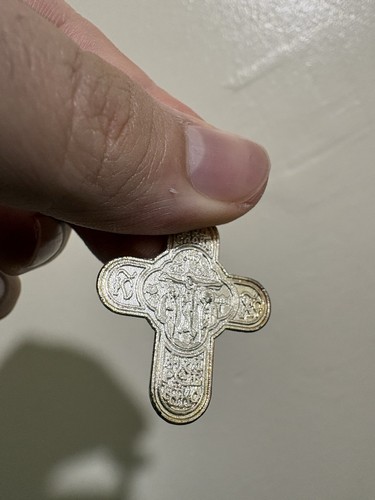 Orthodox pendant silver - &, gold