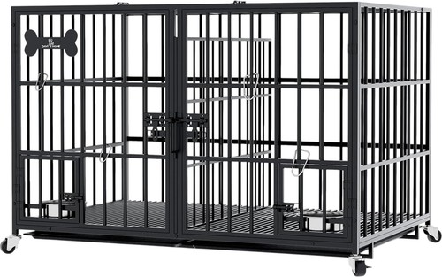 Heavy duty metal dog crate - heavy-duty,