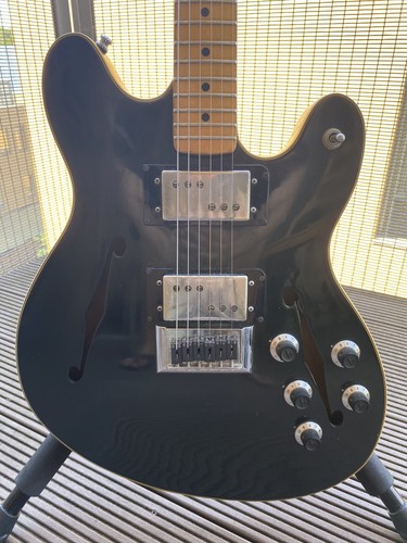 Fender starcaster 1975 black - fender,
