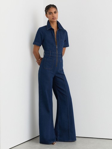 Reiss womens indigo blue - womens,