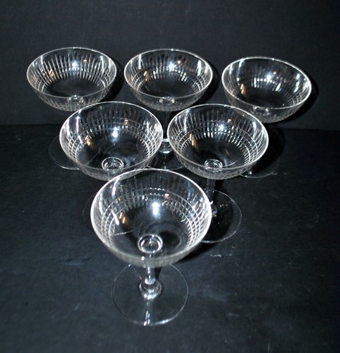 Baccarat champagne cups - baccarat,