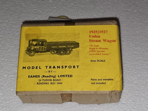 Eames models 1925 foden type - k,