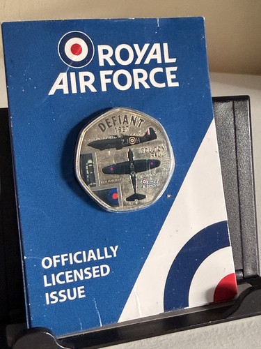 Raf coin collectors 50 p - raf,