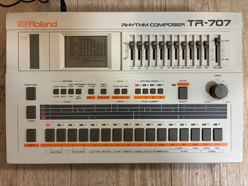 Roland 707 vintage drum - roland,