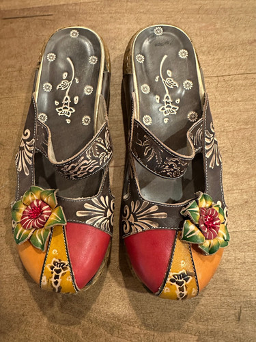 Socofy floral leather art - socofy,