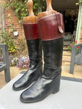 Riding boots Mahogany top size 8 British made good condition 