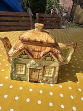 Paramount Pottery Cottageware Staffordshire Teapot 1L Vintage Retro Good Cond