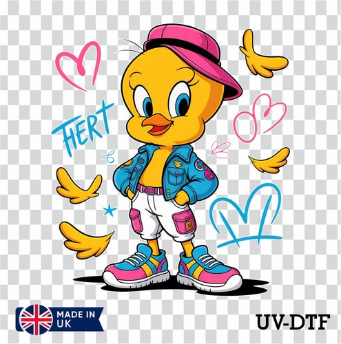 Tweety bird dtf - bird,