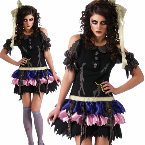 Ladies deluxe zombie - ladies, doll
