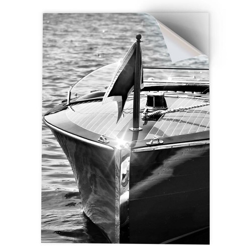 Vinyl sticker bw - -,