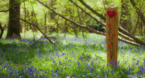 Handmade stained glass garden - handmade,