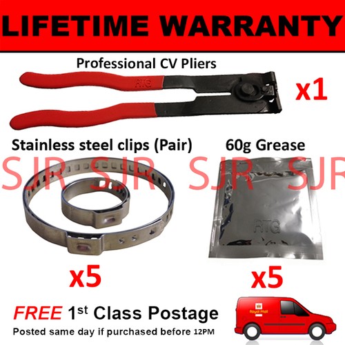 Boot clamps pair - cv,