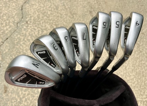 Ping i20 irons purple dot - irons,