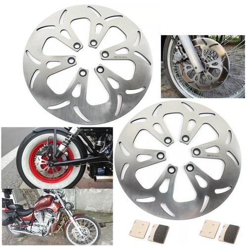 Front rear brake pads - rear, discs