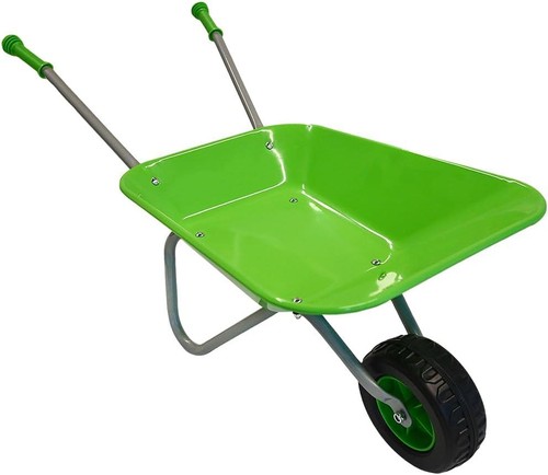 Kids metal wheelbarrow garden - metal,