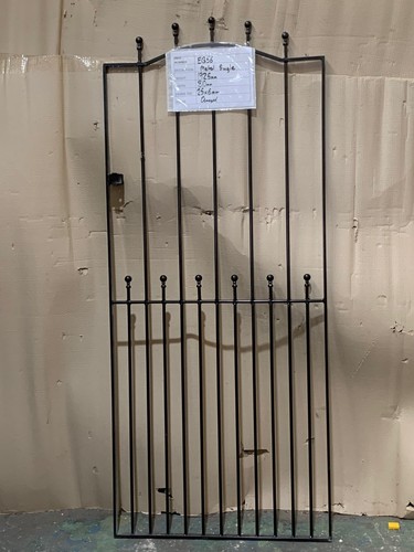 Arched ball top wrought iron - arched,
