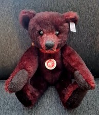 Steiff alpaca rare burgundy - rare,