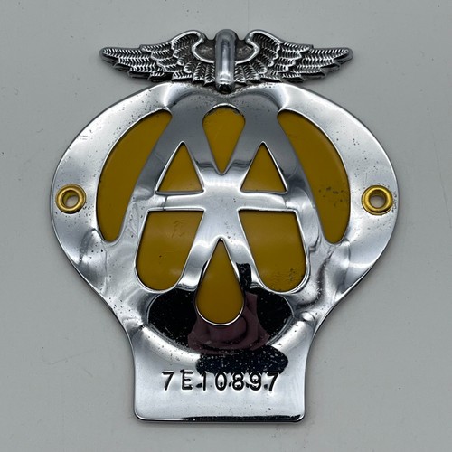 Vintage car badge - vintage,