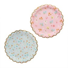 Assorted Pastel Floral Tea