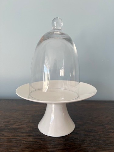 Glass display dome small mouth - glass,