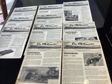 A Large  Collection Of Very OLD Vintage TTR Magazines And Books