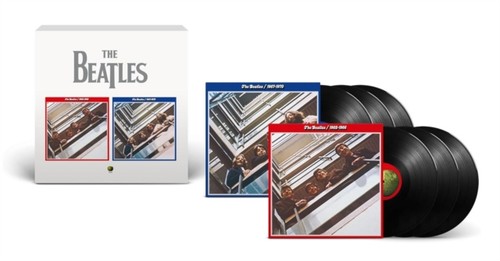 Beatles 1962 1966 red and - red,