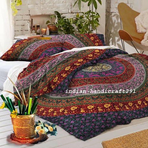 Indian bedding set duvet cover - bedding,