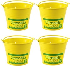 Citronella bucket candles - bucket, 4
