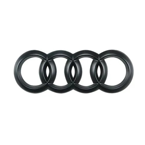 Audi silver black ring abs - audi,