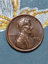 1972 Penny No Mint Mark Off