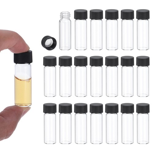 20x 4ml clear glass - 20x,