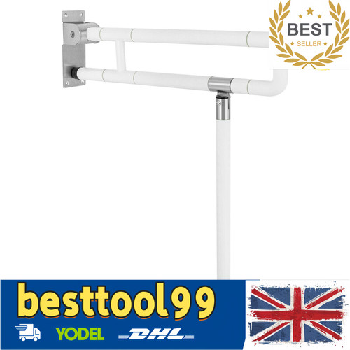 Folding toilet frame support - folding,