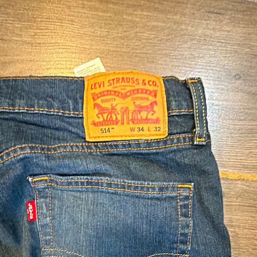 Levi men blue slim - men's,