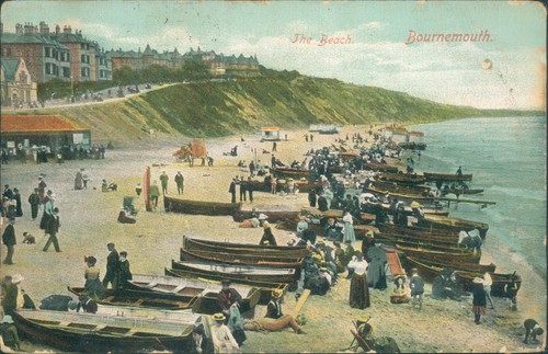 Bournemouth the beach - the, 1906