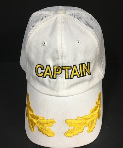 Captain adjustable cap hat - captain,