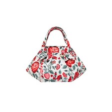 Brand New Cath Kidston Satin Grab Bucket Bag Strawberry Garden Cream/Pink Gift