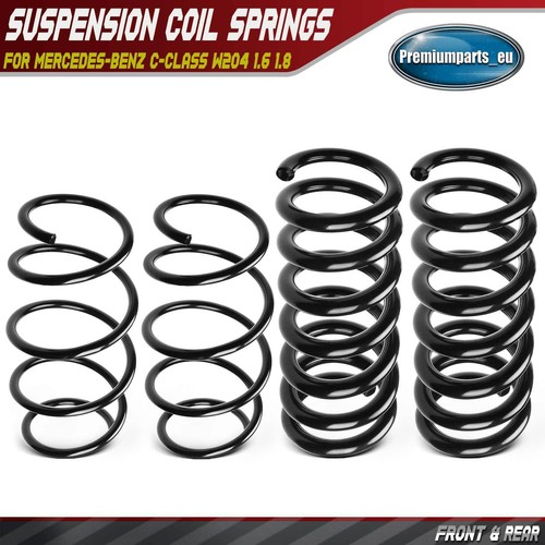 Coil springs front and rear - and,