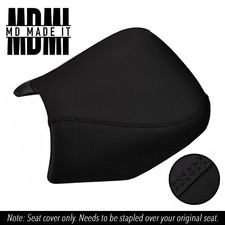 FITS APRILIA RS 125 97-05 CUSTOM FRONT GRIP VINYL SEAT COVER BLACK