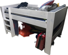  Distressed white high