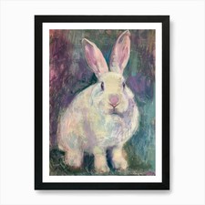 Pastel Bunny 2 Art Print