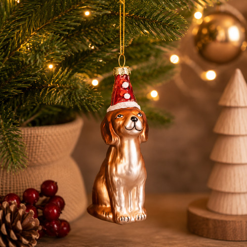 Sass belle glass dog - &, in