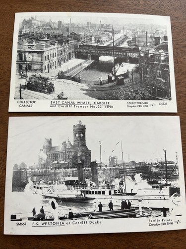Vintage cardiff postcards 2 - vintage,