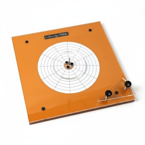 Sound hole rosette tool - hole, round