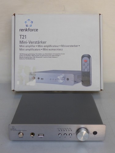 Old amplifier renkforce 21 - amplifier,