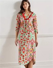 Boden Trim Detail Kaftan Maxi