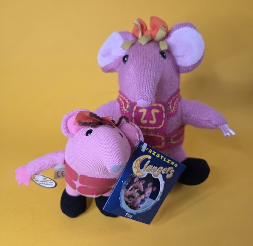The clangers soft plush toy - the,